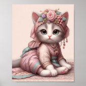 子供部屋アートヌサンタラ/伝統ベビーアニマルズ ポスター (正面)