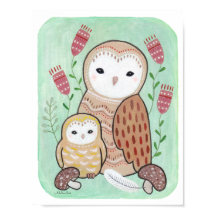 子供部屋アートプリントフクロウ子供部屋プリント子供部屋