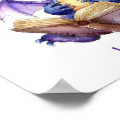 子供部屋アートポスタードラゴン読ズ・パーソナライズド ポスター (角)