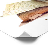 子供部屋アートポスターブルー読バード ポスター (角)