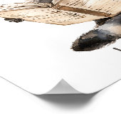 子供部屋アートポスターラクーン読ズ ポスター (角)