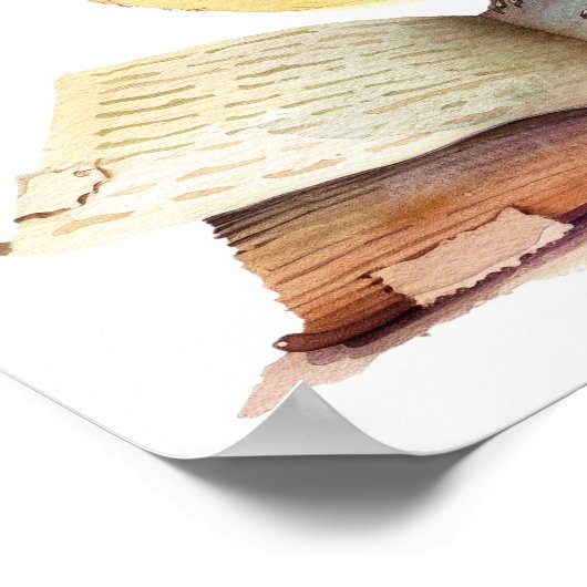 子供部屋アート読ポスターバードズ眼鏡 ポスター (角)