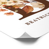 子供部屋ウォールアートガールコタゴレターB ポスター (角)