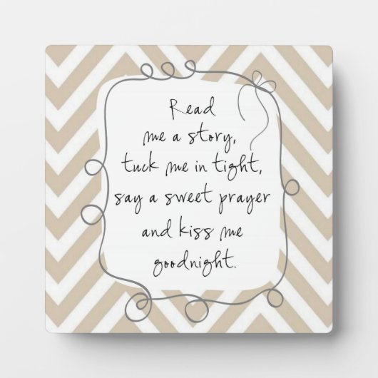 子供部屋ウォール読引用文私ストーリープラーク フォトプラーク (正面)