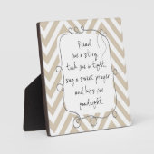 子供部屋ウォール読引用文私ストーリープラーク フォトプラーク (正面)