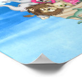 子供部屋カスタムノアアークレインボームラル ポスター (角)