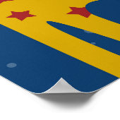 子供部屋キリンイラストレーションかわいいサバナ美術 ポスター (角)