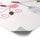 子供部屋コラージアートリトルバーディ ポスター (角)