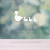 子供部屋デコール赤ちゃんシャワーまたはアナウンスの標識 アクリルサイン (ニュートラル)