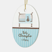 子供部屋ドアハンガー セラミックオーナメント (左)