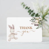 子供部屋バニー男女兼用サンキューカード サンキューカード (スタンド正面)