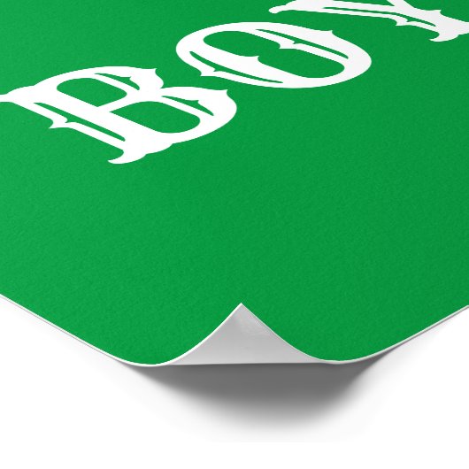 子供部屋パーソナライズされたデコールディノボーイズ名 ポスター (角)