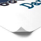 子供部屋パーソナライズされた名芸術 ポスター (角)