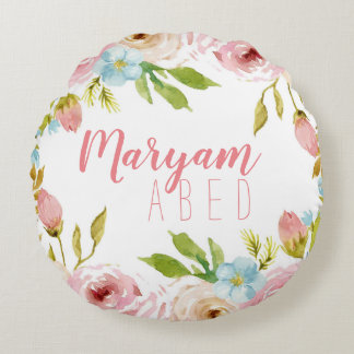 子供部屋パーソナライズされた枕 ラウンドクッション