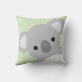 子供部屋ピローチルドレンズルームデコアラベア クッション (裏面)