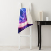 子供部屋ピンクの妖精ファンタジーグリッターネオンムーン シェルパブランケット (インサイチュ)