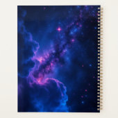 子供部屋ピンクの妖精ファンタジーグリッターネオンムーン プランナー手帳 (裏面)