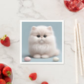 子供部屋ペルシャ猫 スタンダードカクテルナプキン (インサイチュ)