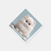 子供部屋ペルシャ猫 スタンダードカクテルナプキン (角)