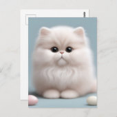 子供部屋ペルシャ猫 ポストカード (正面/裏面)