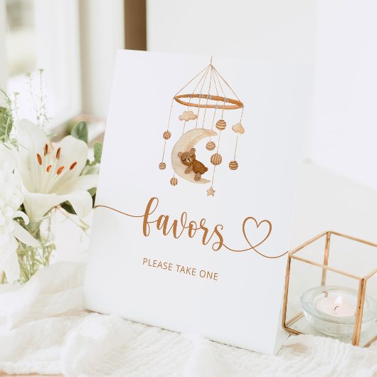 子供部屋モバイル特典ペデスタルサインを1つ取って 台座サイン