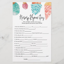 子供部屋ライムクイズスクープ赤ちゃんシャワーとは