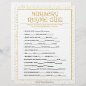 子供部屋ライムクイズ[ゴールデンのきらめき] レターヘッド (正面/裏面)