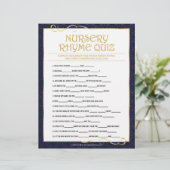 子供部屋ライムクイズ[ゴールデンブルー] レターヘッド (スタンド正面)