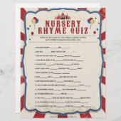 子供部屋ライムクイズ[サーカステーマ] レターヘッド (正面/裏面)