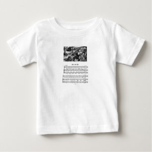 子供部屋ライムジャックとジル乳児のシャツ ベビーTシャツ