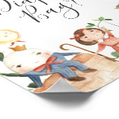 子供部屋ライムス推測おむつバッグに何がある ポスター (角)