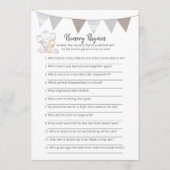 子供部屋ライムズゲームモダンベビーエレファントカード プログラム (正面)