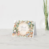 子供部屋ライムズベビーシャワーサンキューカード サンキューカード (正面)