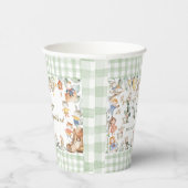 子供部屋ライムディドルグリーンリーニュートラル2nd誕生日 紙コップ (右)