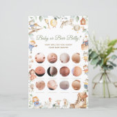 子供部屋ライムベビーまたはビールベリーベイビーシャワーゲーム (スタンド正面)