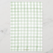 子供部屋ライムベビーまたはビールベリーベイビーシャワーゲーム (裏面)