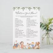 子供部屋ライムベビーシャワーあなたの電話の何 (スタンド正面)