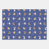 子供部屋ライムベビーシャワーギフトラップ ラッピングペーパーシート (正面2)