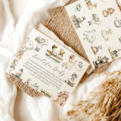 子供部屋ライムベビーシャワー予約リクエスト エンクロージャーカード