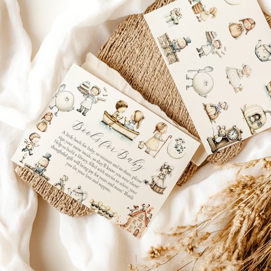 子供部屋ライムベビーシャワー予約リクエスト エンクロージャーカード