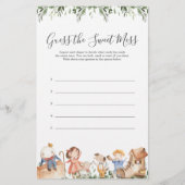 子供部屋ライムベビーシャワー甘い混乱を推測 (正面)