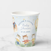子供部屋ライムベビーシャワー紙カップ 紙コップ (正面)