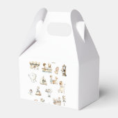 子供部屋ライムベビーシャワー フェイバーボックス (裏面サイド)