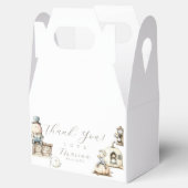 子供部屋ライムベビーシャワー フェイバーボックス (オープン)