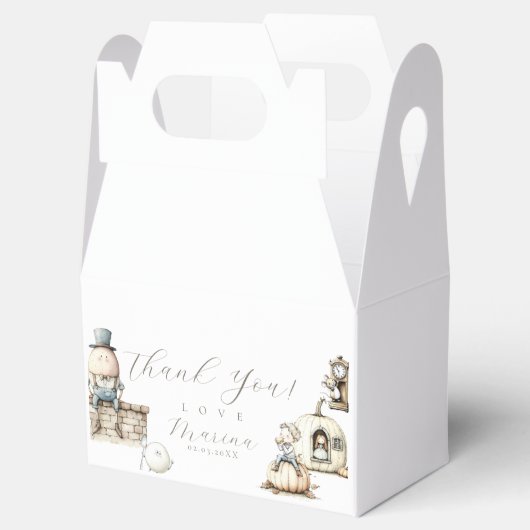 子供部屋ライムベビーシャワー フェイバーボックス (オープン)