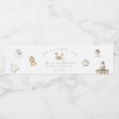 子供部屋ライムベビーシャワー ペットボトルラベル (シングルラベル)