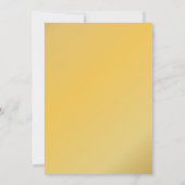 子供部屋ライムベビー絵文字ゲームピンク金ゴールドスター 招待状 (裏面)