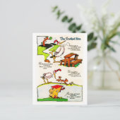 子供部屋ライム – 曲がった男 ポストカード (スタンド正面)