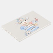 子供部屋ラムピンクブルーベビー ゲストブック (コーナー)