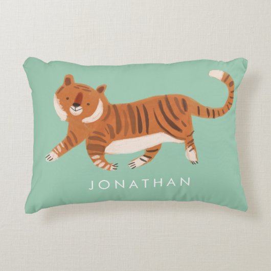 子供部屋リトルタイガーベビールーム アクセントクッション (正面)